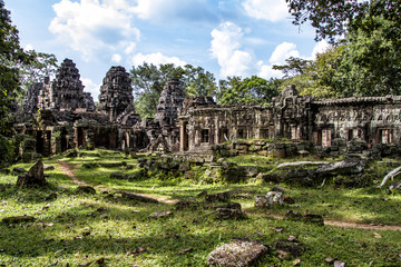 Temple in Angkor Wat complex - Siem Reap - Cambodia