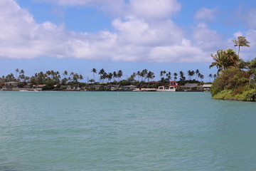 Blue Waters on a Nice Day of Blue Skies