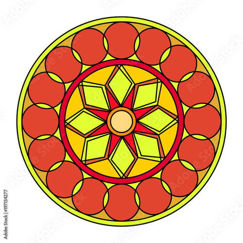 Download "abstract cute mandala" Stock image and royalty-free ...