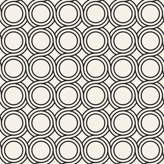 Vector seamless pattern. Modern stylish abstract texture. Repeating geometric tiles