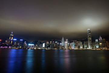 홍콩, 센트럴, 침사추이, 야경