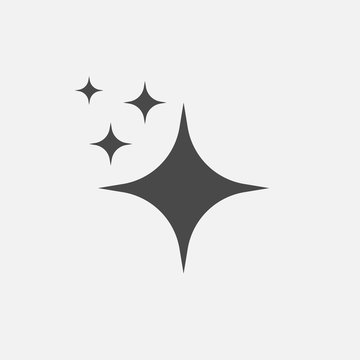 shining stars symbol vector 
