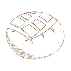 Abstract bakery food