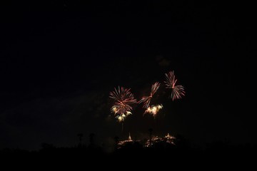 Fireworks are a symbol of celebration.