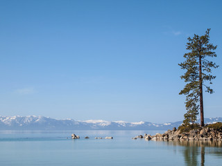 Landscape of Lake Tahoe