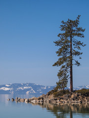 Landscape of Lake Tahoe