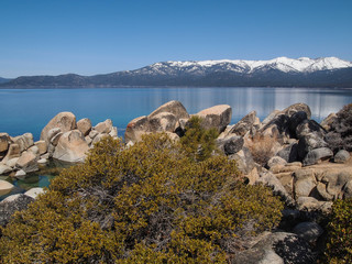 Landscape of Lake Tahoe
