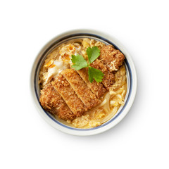 カツ丼(真俯瞰)