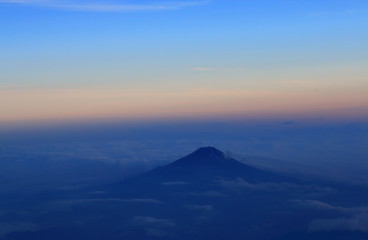 Fototapeta na wymiar Mt Fuji landscape Japan