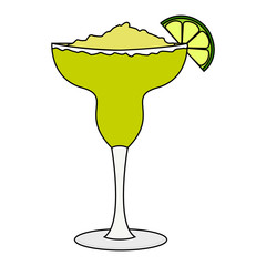 Abstract delicious coctail