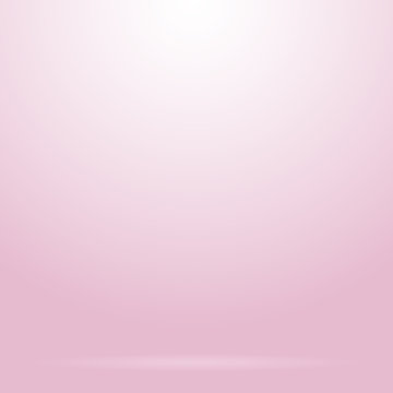 Pink background for studio or display of product. Vector