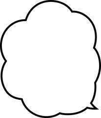 Cartoon's speech balloon4