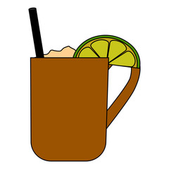 Abstract delicious coctail