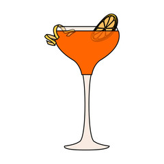 Abstract delicious coctail