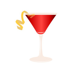Abstract delicious coctail