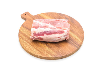 fresh pork raw fillet