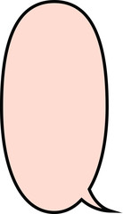 Cartoon's Bright color speech balloon 18