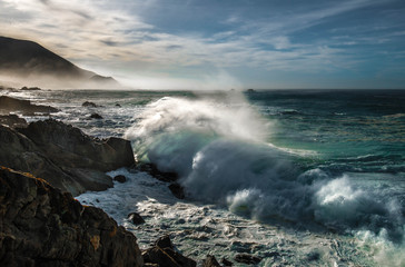 Fototapeta premium Wave - Big Sur Coast