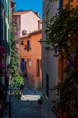 Fototapeta na wymiar Collioure, côte vermeille, France.