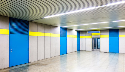 modern corridor