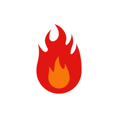 Fire Logo Icon Design