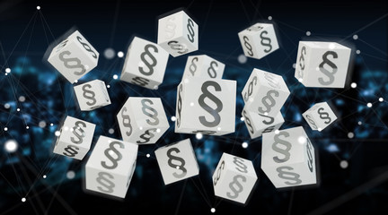 3D rendering law cubes