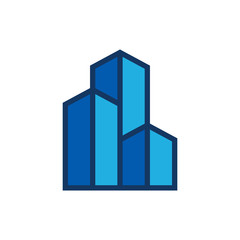 Building Logo Icon Design