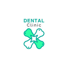 Dental vector logo icon illustration 
