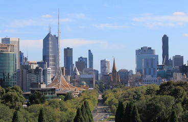 Obraz premium Melbourne Cityscape Australia