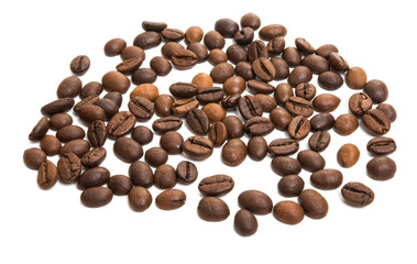 beans coffee isolated