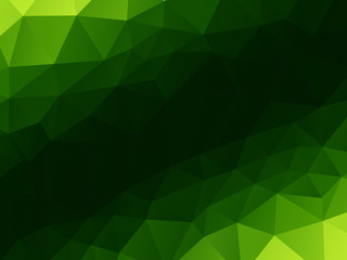 abstract green geometric texture background