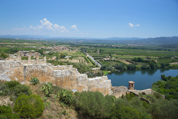 View of Miravet, Tarragona, Spain