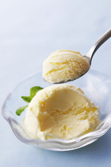 アイスクリーム　Vanilla ice cream