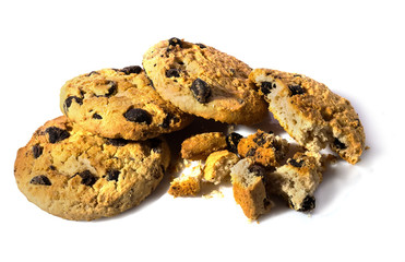 cookies with chocolate drops