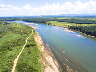Luftbild: Naturlandschaft Costa Rica