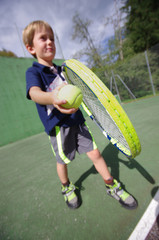 jeune tennisman