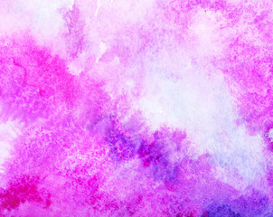 abstract pink watercolor splash stroke background