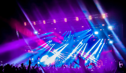 Party with laser rays