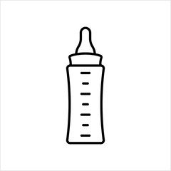 Baby Bottle Icon, Milk, Water Bottle Icon