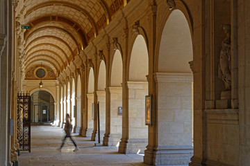 Obraz premium Arcades du Musée des beaux-arts de Lyon