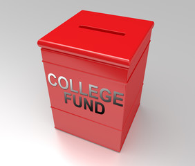 College fund concept.