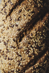 Close Up of Bread Crust