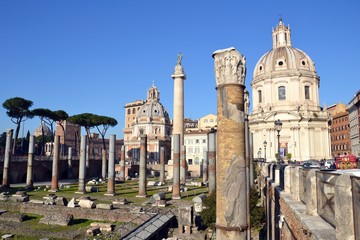 Fototapeta na wymiar Views of Rome