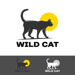 wild cat logotype © nenk123
