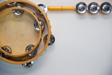 a group of musical instruments