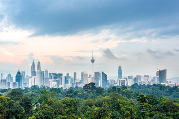 CItyscape of Kuala Lumpur Malaysia