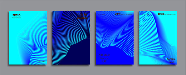 Creative colored cover. Cover design.