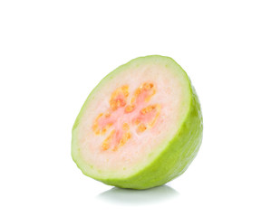 guava isolated on white background