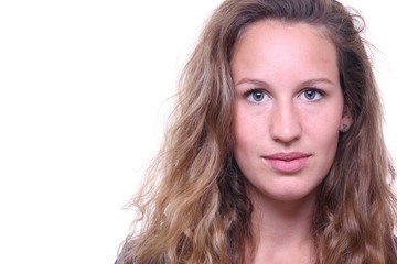 Naklejka premium Caucasian woman