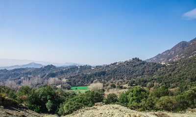 Landscape in Bellmunt, Catalonia, Spain